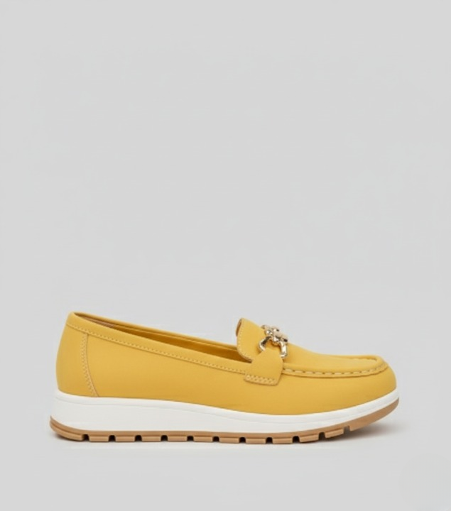 EQ - 008 | Orthopedic Chain-Link Loafers For Women