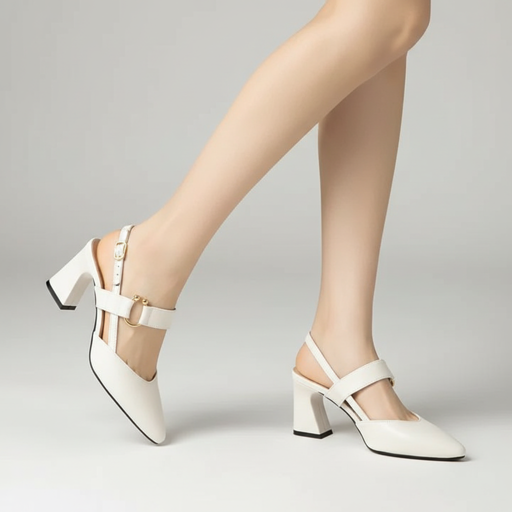 EQ DV - Premium Vol 1 | Women Slingback Block Heels
