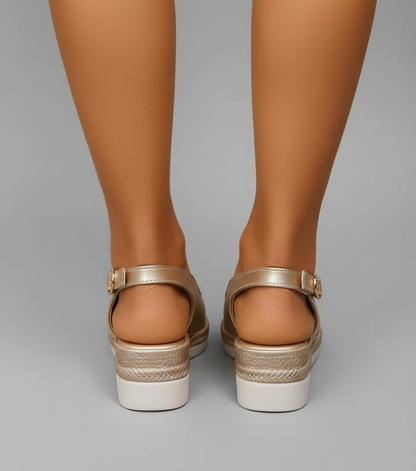 EQ GS - Summer Vol 1 | Women Slingback Wedge Sandals