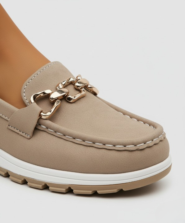 EQ - 008 | Orthopedic Chain-Link Loafers For Women