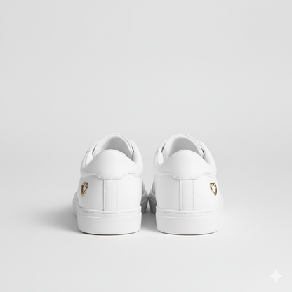 EQ WH – Casual Vol 5 | Women White Heart Sneakers