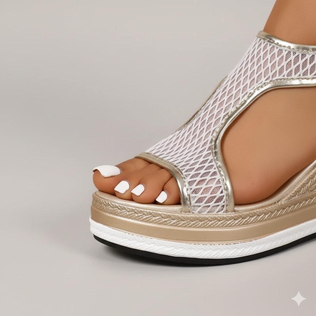 EQ MW – Summer Vol 7 | Women Mesh Wedge Sandals