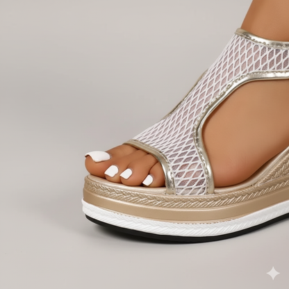 EQ MW – Summer Vol 7 | Women Mesh Wedge Sandals