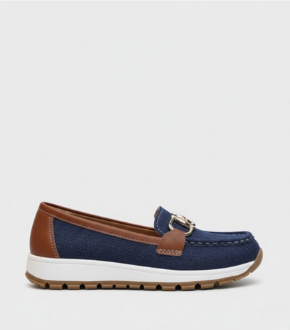 EQ - 008 | Orthopedic Chain-Link Loafers For Women