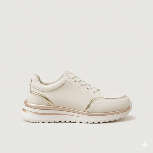 EQ SN – Comfort Vol 23 | Women’s Orthopedic Lace-Up Zip Sneakers