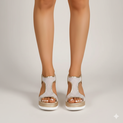 EQ MW – Summer Vol 7 | Women Mesh Wedge Sandals