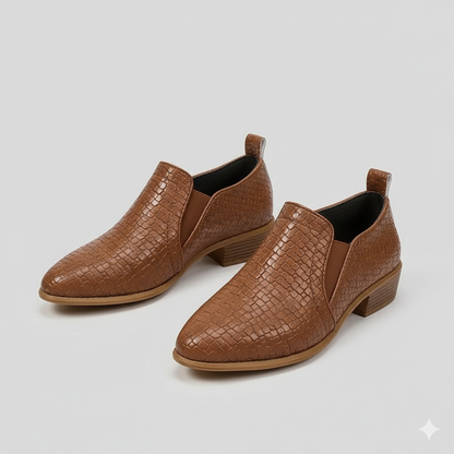 EQ WB – Classic Vol 6 | Women Woven Block Heel Shoes