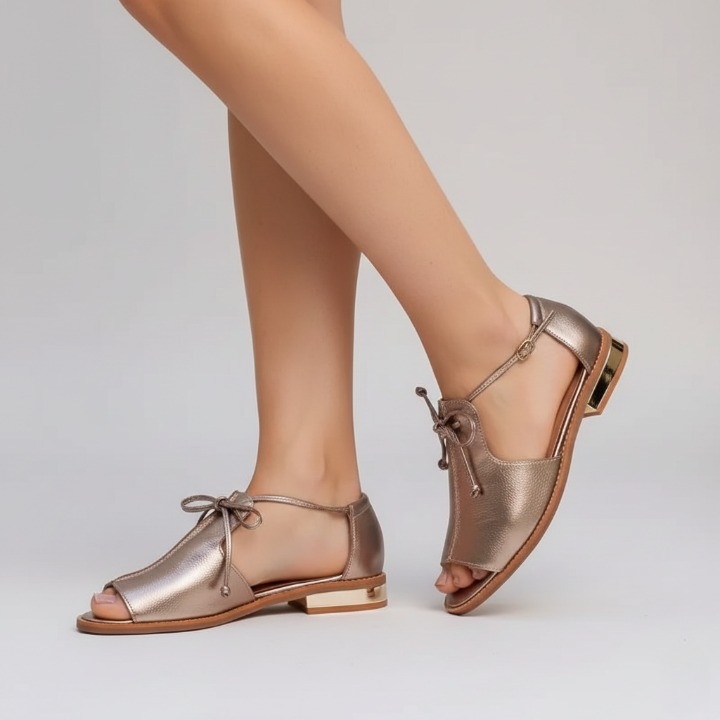 Strap Style Leather Sandals