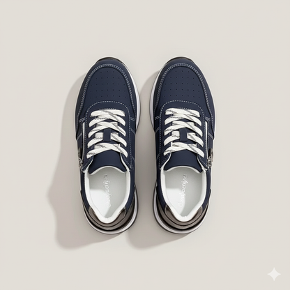 EQ SN – Comfort Vol 3 | Women’s Casual Lace-Up Shoes with Side Zipper