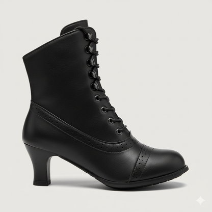 EQ OB – Classic Vol 6 | Women’s Orthopedic Lace-Up Heeled Boots