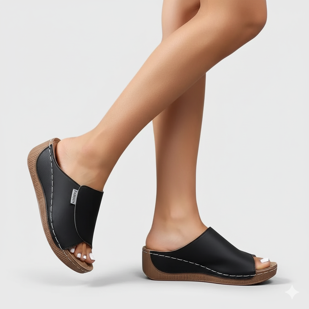 EQ CS – Comfort Vol 7 | Women Casual Open-Toe Slip-On Sandals