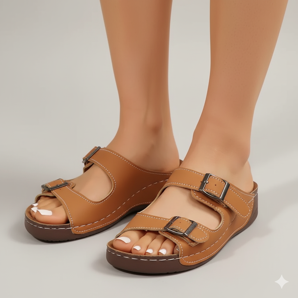 EQ SN – Comfort Vol 25 | Women’s Orthopedic Double-Buckle Comfort Sandals