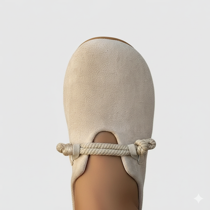 EQ SR – Comfort Vol 7 | Women’s Orthopedic Suede Rope-Knot Slip-On Shoes