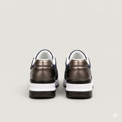 EQ SN – Comfort Vol 3 | Women’s Casual Lace-Up Shoes with Side Zipper