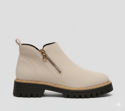 EQ AZ – Autumn Vol 7 | Women’s Side-Zip Ankle Boots with Chunky Sole