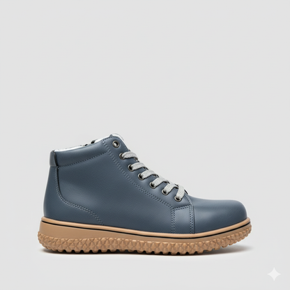 EQ SN – Comfort Vol 6 | Women’s Orthopedic Lace-Up Ankle Boots with Side Zipper