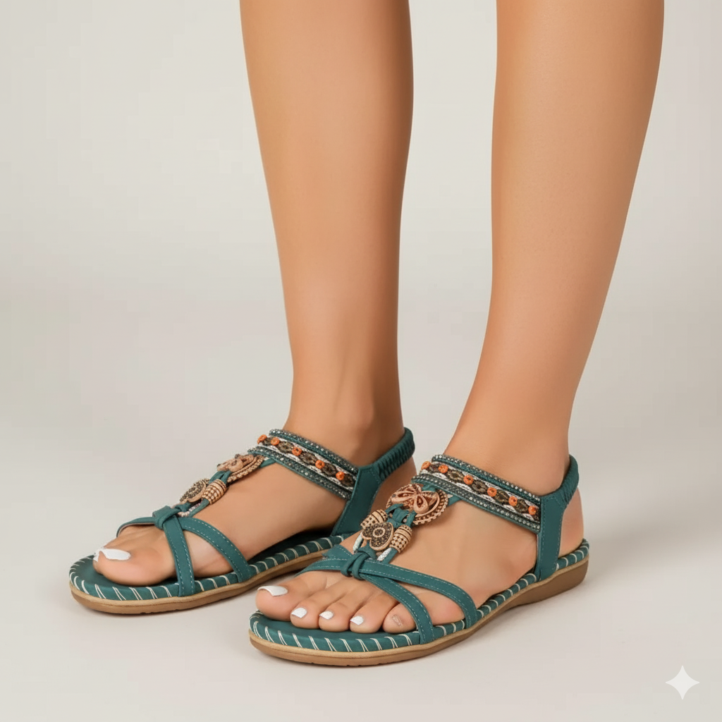 EQ OR – Summer Vol 3 | Women Bohemian Beaded Sandals
