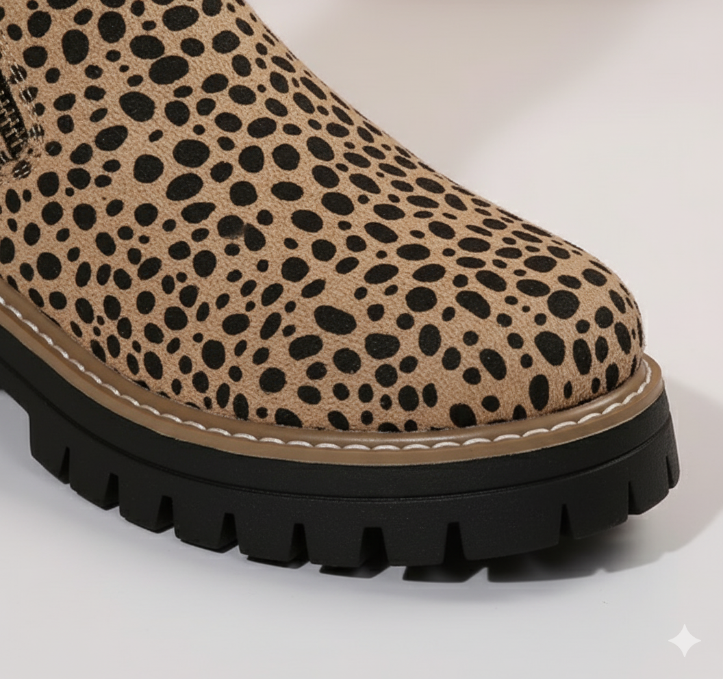 EQ AZ – Autumn Vol 7 | Women’s Side-Zip Ankle Boots with Chunky Sole