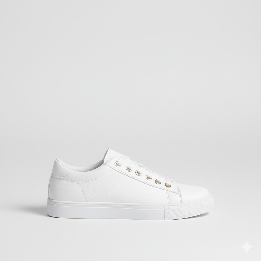 EQ WH – Casual Vol 5 | Women White Heart Sneakers