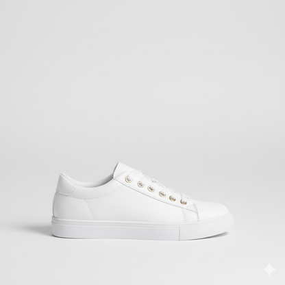EQ WH – Casual Vol 5 | Women White Heart Sneakers