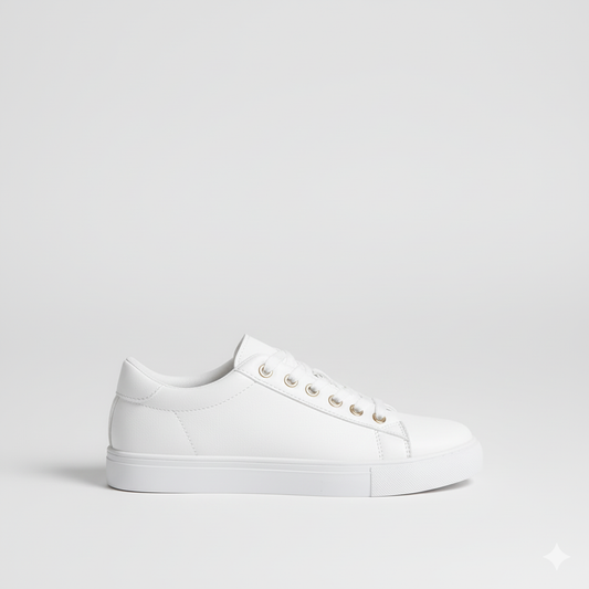 EQ WH – Casual Vol 5 | Women White Heart Sneakers