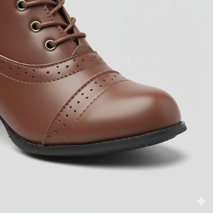 EQ OB – Classic Vol 6 | Women’s Orthopedic Lace-Up Heeled Boots