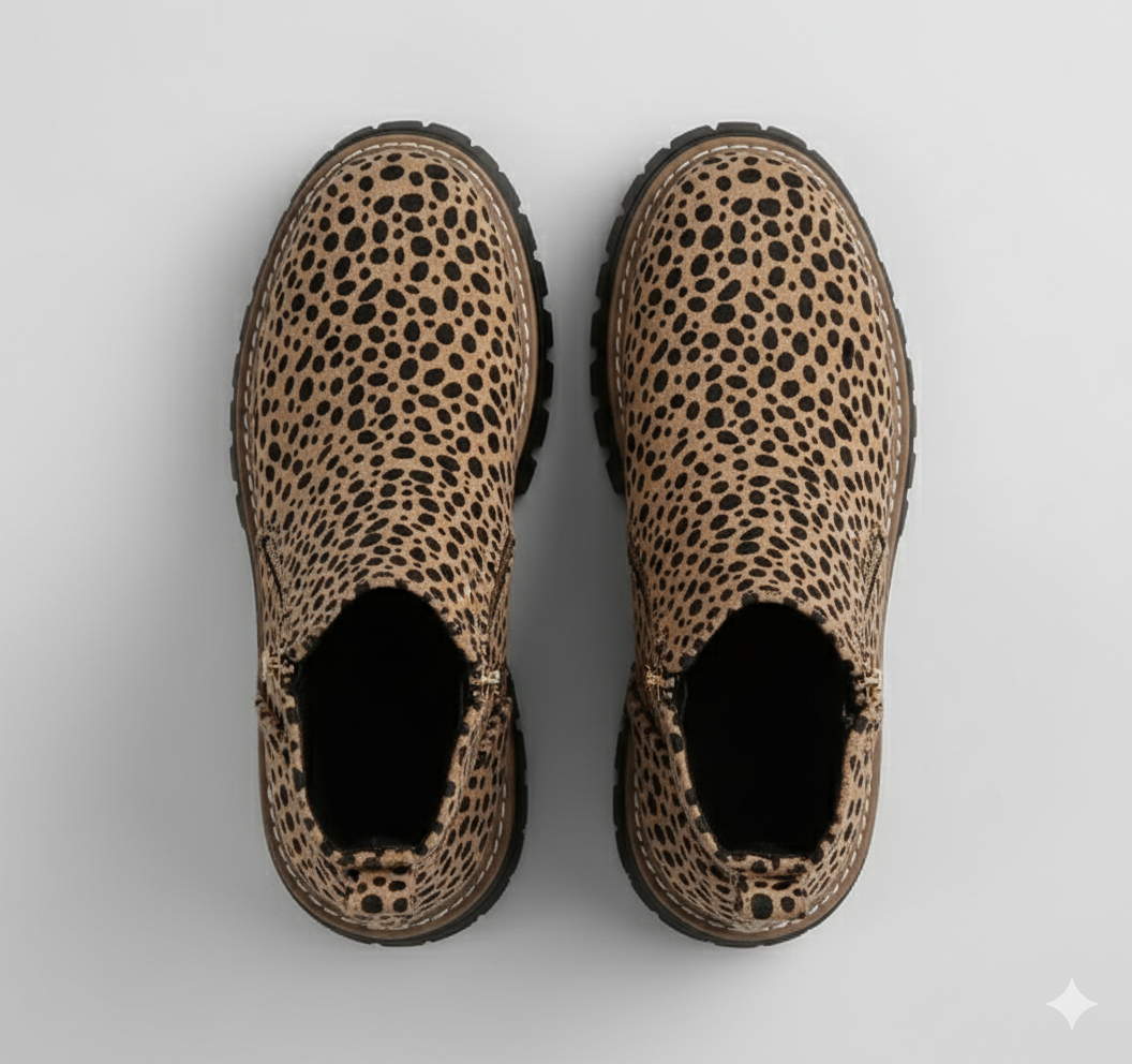 EQ AZ – Autumn Vol 7 | Women’s Side-Zip Ankle Boots with Chunky Sole