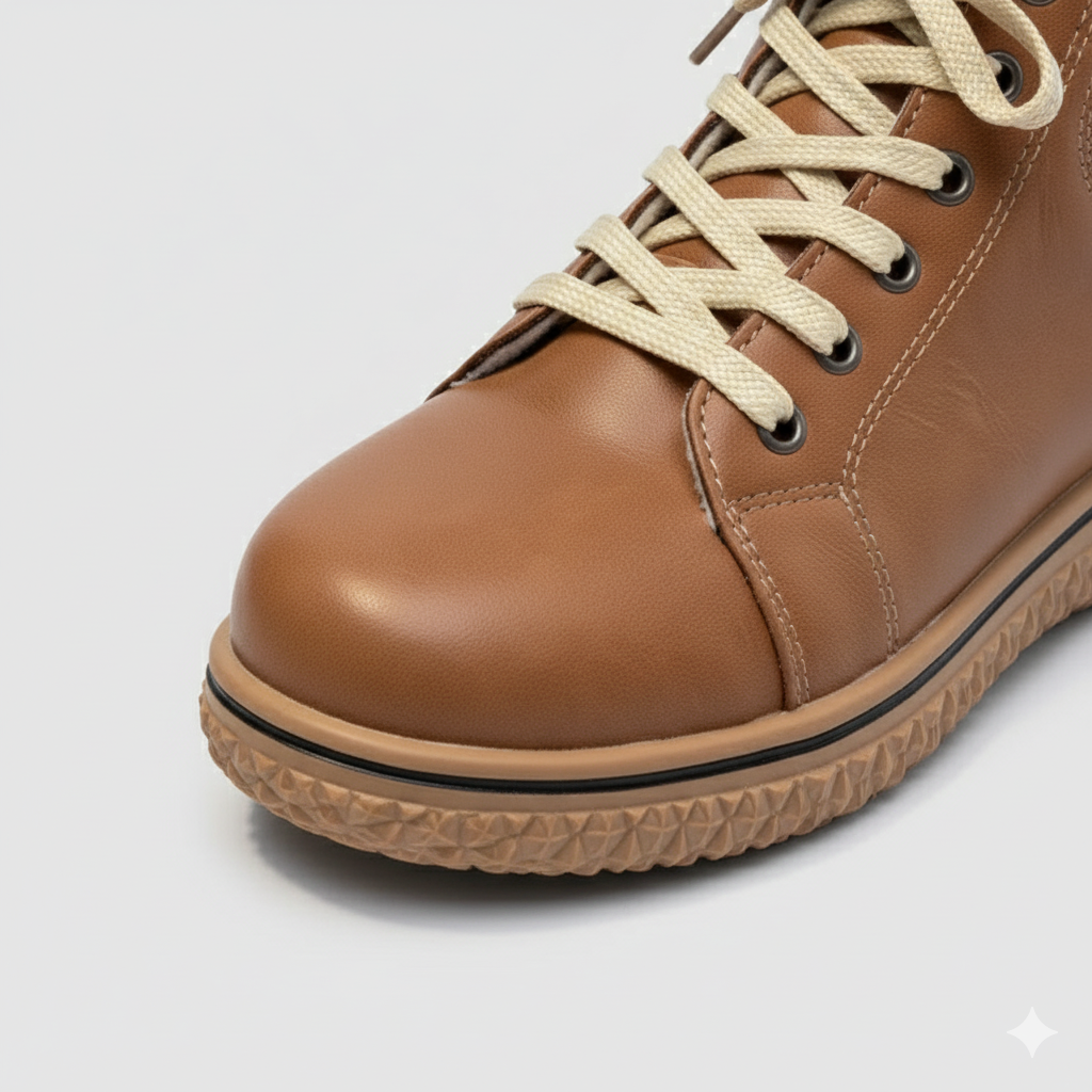 EQ SN – Comfort Vol 6 | Women’s Orthopedic Lace-Up Ankle Boots with Side Zipper