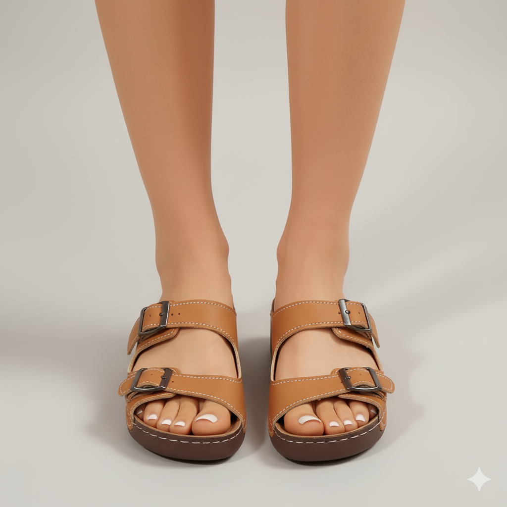 EQ SN – Comfort Vol 25 | Women’s Orthopedic Double-Buckle Comfort Sandals