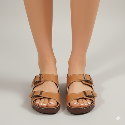 EQ SN – Comfort Vol 25 | Women’s Orthopedic Double-Buckle Comfort Sandals
