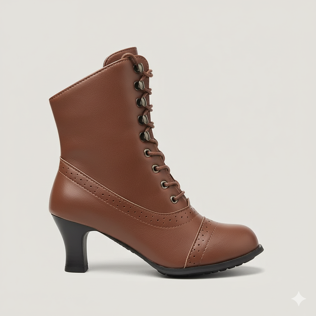 EQ OB – Classic Vol 6 | Women’s Orthopedic Lace-Up Heeled Boots