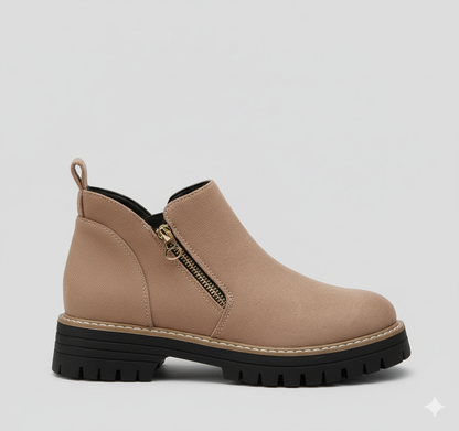 EQ AZ – Autumn Vol 7 | Women’s Side-Zip Ankle Boots with Chunky Sole