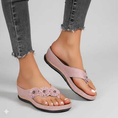 EQ FW – Casual Vol 4 | Women Floral Wedge Sandals