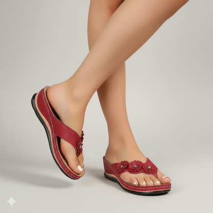 EQ FW – Casual Vol 4 | Women Floral Wedge Sandals