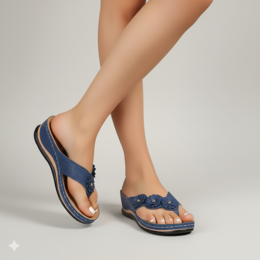 EQ FW – Casual Vol 4 | Women Floral Wedge Sandals