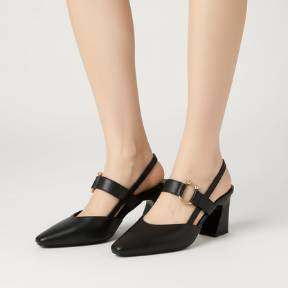 EQ DV - Premium Vol 1 | Women Slingback Block Heels