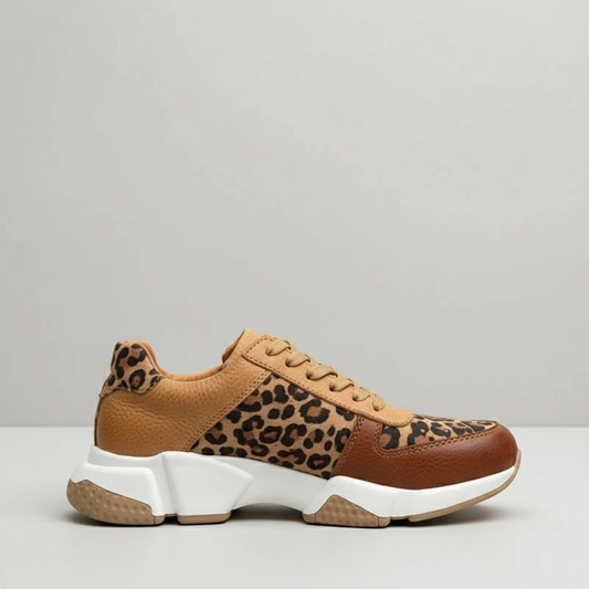 EQ WL – Trend Vol 1 | Women Leopard Print Chunky Sneakers