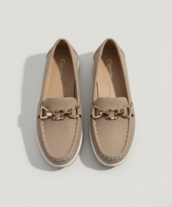 EQ - 008 | Orthopedic Chain-Link Loafers For Women