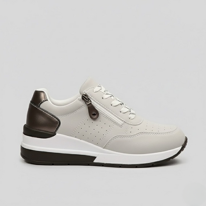 Orthopedic Platform Sneakers with Side Zipper For Women