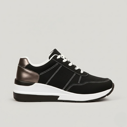 Orthopedic Platform Sneakers with Side Zipper For Women